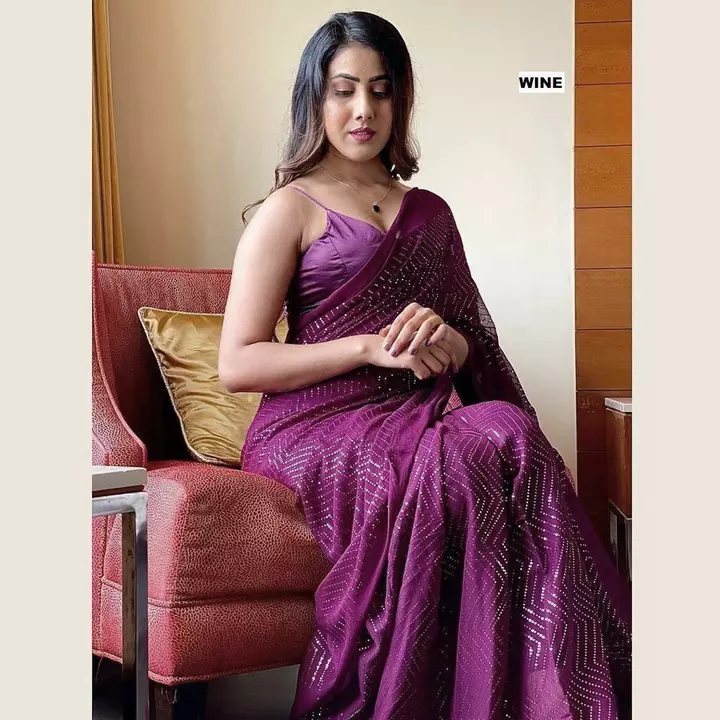 Georgette saree  uploaded by business on 10/10/2022