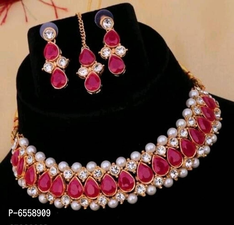 Women Kundan Beads Pearl Jewellery Set

 Material:  Alloy

Within 6-8 business days However, to find uploaded by Patel Brother  on 10/10/2022