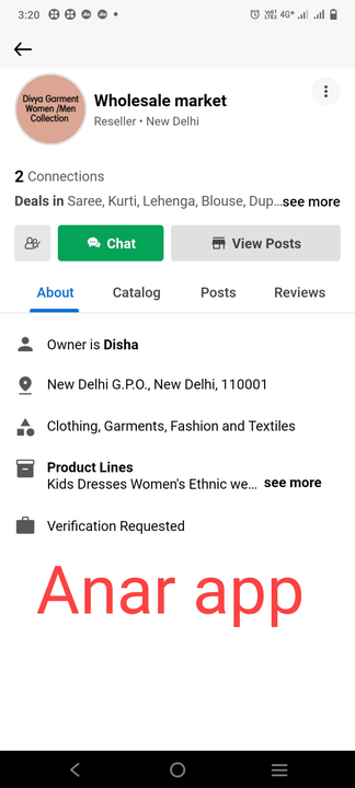 Post image This person is a cheating person. Don't purchase with her. I spend 13850rs in september 2022 for wholesale purchase. Still now i not received any parcel. She did not reply for my chat. The images are for proof.so i request you to anar app please take action about her immediately
