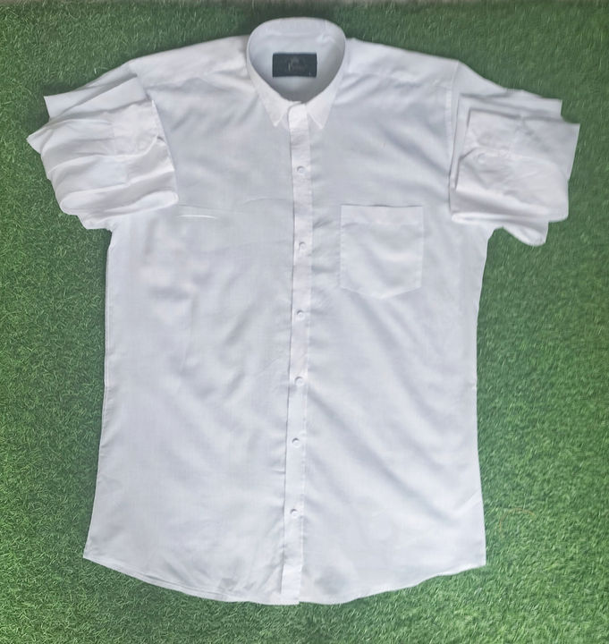 D. no 233 Mens White cotton shirt uploaded by Rudra Enterprises on 10/10/2022