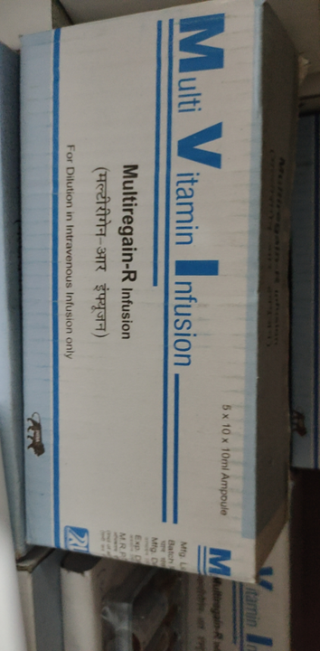 Multi Vitamin Infusion (Ampoule) uploaded by Shree Kapaleshwar Pharmaceutical Distributors  on 10/10/2022