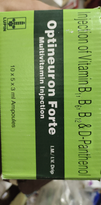 Optineuron Forte Multivitamin Injection (Wholesale) uploaded by Shree Kapaleshwar Pharmaceutical Distributors  on 10/10/2022