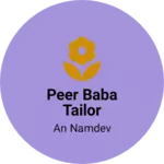 Business logo of Peer baba tailor