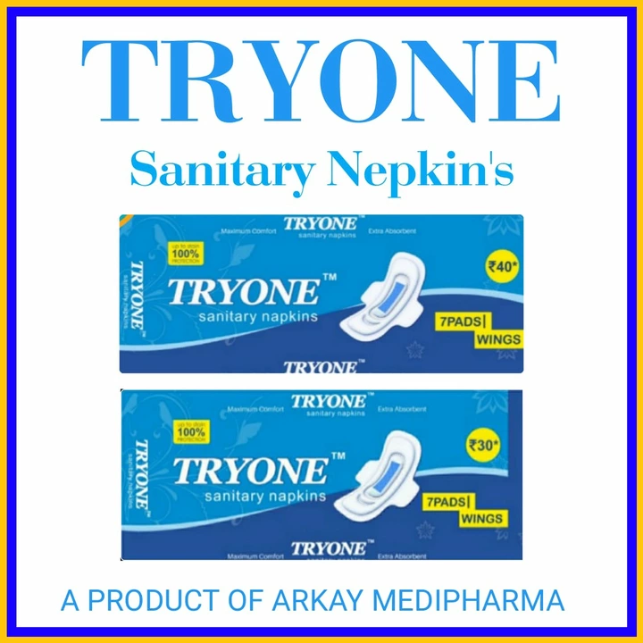 TRYONE Sanitary napkins  uploaded by business on 10/10/2022