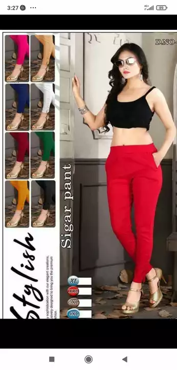 Only 165/- Cigaar Pant Xl Xxl( Potli Pant)/ Side Bundi Pant uploaded by Radha Creation , Maira sales for Readymade items on 10/10/2022