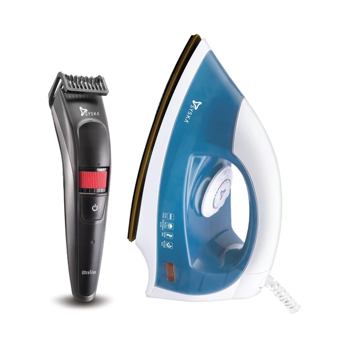 Syska trimmer and iron combo uploaded by J.S. Electronics on 10/10/2022