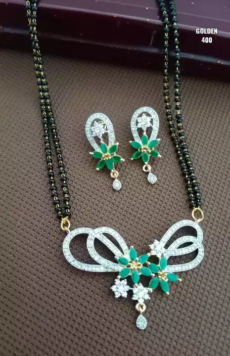 Mangalsutra with earrings uploaded by business on 10/11/2022