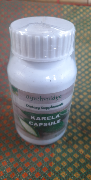 Karela capsule uploaded by Ayushvaidya marketing opc pvt ltd on 10/11/2022