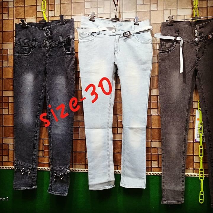 Ladies jeans uploaded by Shan collection on 1/7/2021