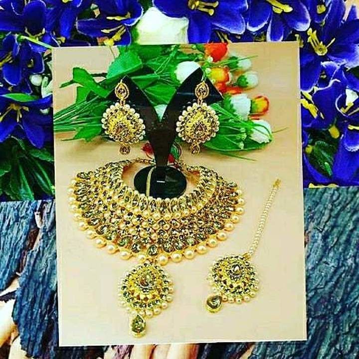 Jewellery set  uploaded by Priya Nishu Collection on 6/29/2020