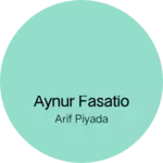Business logo of Aynur fasatio
