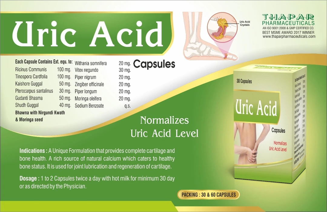 Urik-Acid Capsules  uploaded by Thaper Pharmaceuticals on 10/11/2022