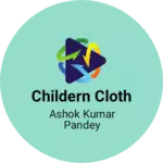 Business logo of Childern cloth