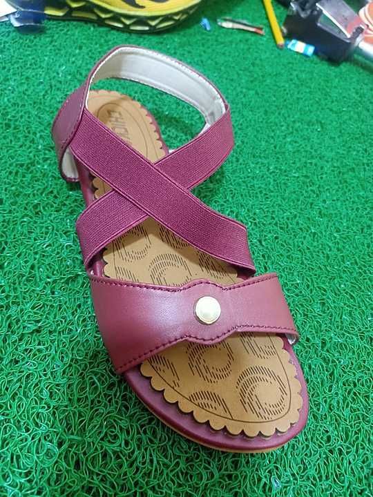 Ladies sandel uploaded by Pragya Footwears on 1/7/2021
