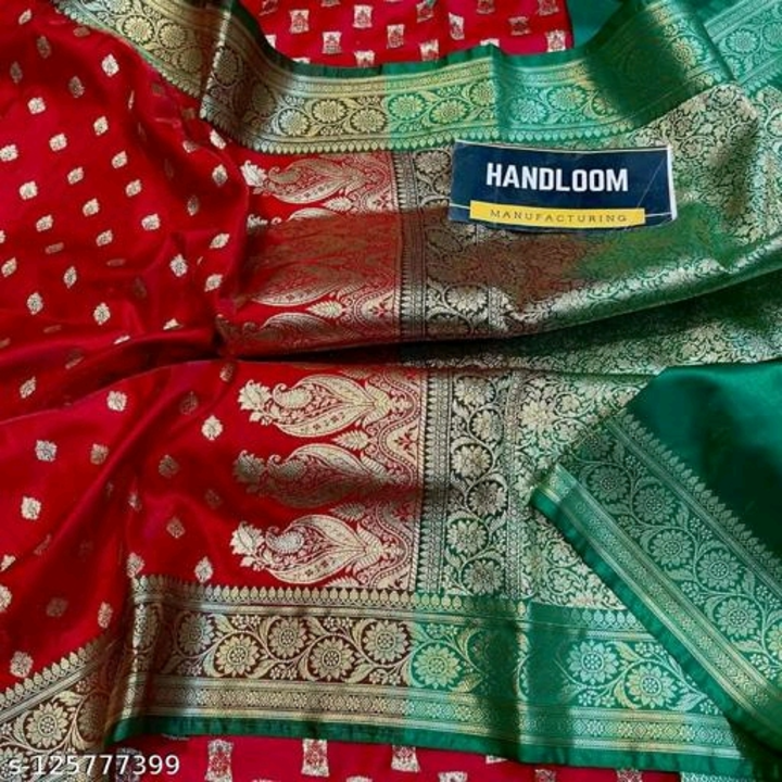 Chitrarekha Superior Sarees*
Saree Fabric: Banarasi Silk uploaded by business on 10/11/2022