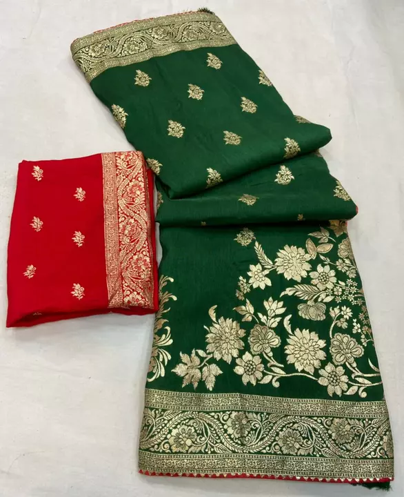Pure Monga Silk Saree uploaded by business on 10/11/2022