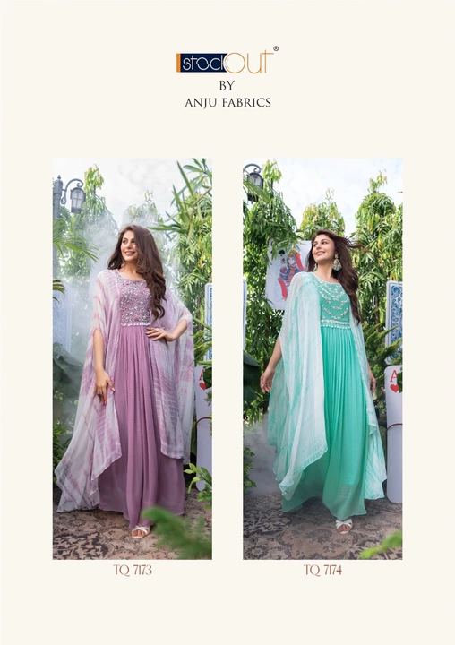 Tropical Queen by Anju Fabrics  uploaded by Kurtikart on 10/11/2022