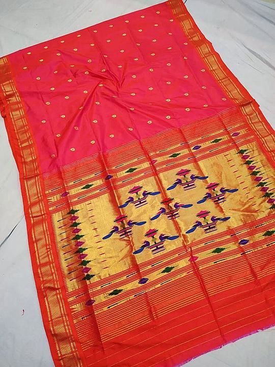 Simpal looking Paithani  uploaded by business on 1/8/2021