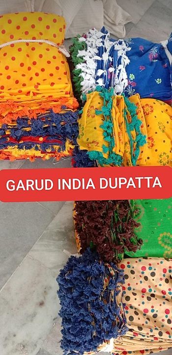 Product uploaded by GARUD INDIA DUPATTA  on 1/8/2021