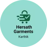 Business logo of Hersath garments