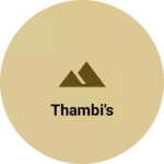 Business logo of Thambi's