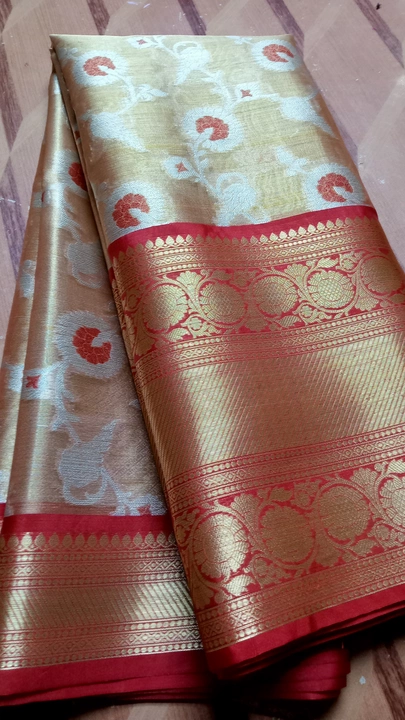 Kora tisu saree uploaded by Sb fabrics on 10/11/2022