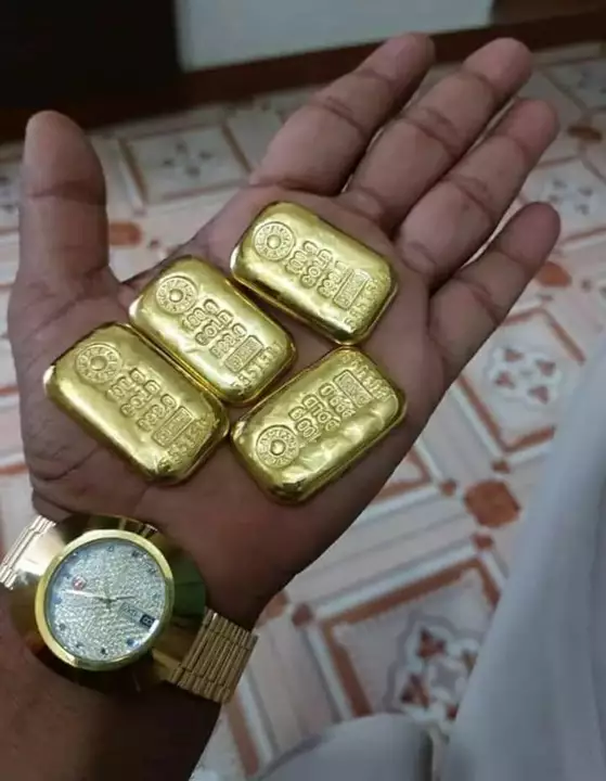 Gold bar uploaded by Aj gold bullion on 10/11/2022