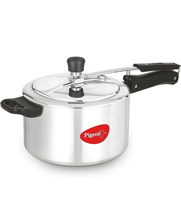Pigeon by Stovekraft Aluminium Pressure Cooker with Inner Lid (Silver, 5 litres)

 uploaded by Hari Om Enterprises on 10/12/2022