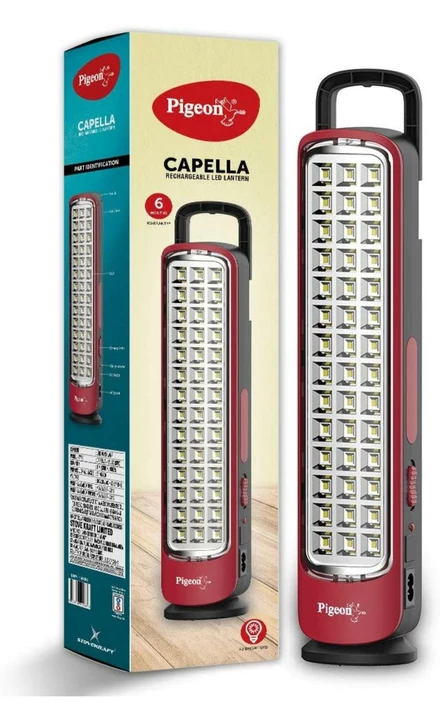 Pigeon Capella LED Rechargeable Emergency Lamp with 2 x 1600 mAH Battery

 uploaded by Hari Om Enterprises on 10/12/2022