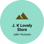 Business logo of J. K Lovely store