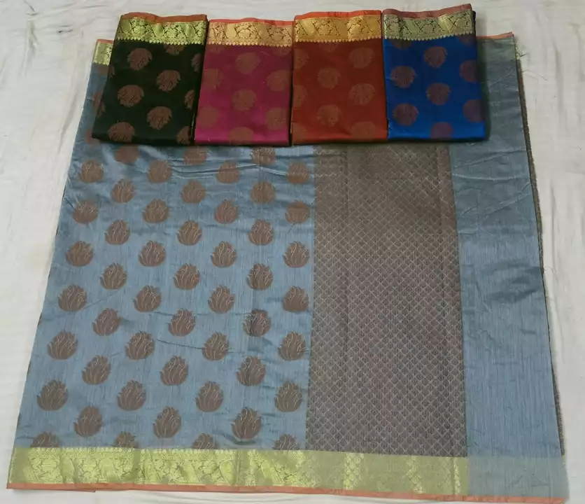 Banarasi cotton saree  uploaded by M H collection on 10/12/2022