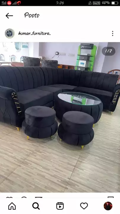 L Corner sofa set  uploaded by Furniture on 10/12/2022