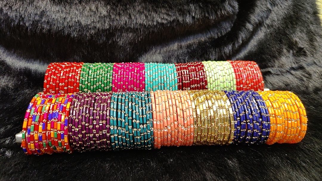 Glass bangles wholesale price uploaded by business on 1/8/2021