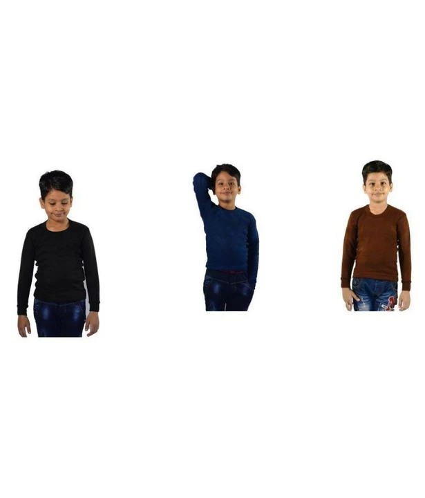 OSWAL JBI Kids 100% WARM Cotton Winter wear Thermal Top uploaded by business on 10/12/2022