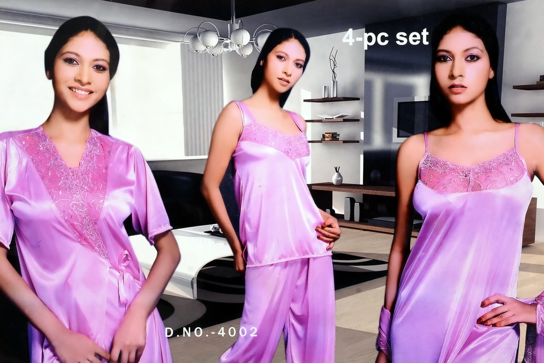 Post image Latest fashion Nightwear is a name that is counted amongst the most reliable enterprises that are providing a diverse range of ladies’ night garments. We manufacture, export, and supply ladies’ bikini set, ladies’ lingerie, ladies’ night dress, ladies’ nightgown, ladies’ nighty, and red nighty set. These nighties are manufactured by our fashion experts and designers at our technologically-advanced infrastructural base. We ensure that the quality of the raw materials, used during the production process, is thoroughly checked beforehand. We firmly believe that providing the best quality to our clients to gain their trust and loyalty. Thus, all our garments are checked for right sizes, styles, and barcodes at our quality control unit before dispatch. This has enabled us to gain a high repute in the industry. We sell these garments at a competitive price range. Our network is spread in various night dress markets worldwide.

 

Deeply rooted in New Delhi (India), Vaishnavi Nightwear is a company that is manufacturing, exporting, and supplying some of the best ladies’ night garments such as night dress, lingerie, bikini set, nighty, and much more. The firm has been operating in the garment sector  under the guidance of Mr. Mohd abid (Owner).

 

Our Infrastructure

Backed by a well-furnished infrastructure, we are capable of providing the most qualitative rang