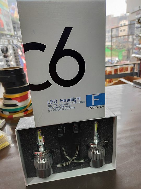 LED HEADLIGHT BULB set of 2 uploaded by HRS STICKERS AND ACCOSSERIES on 1/8/2021