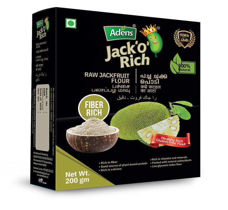 ADENS Jack 'O' Rich Raw Jackfruit Flour 200gm uploaded by Adens Foods And Beverages on 10/12/2022