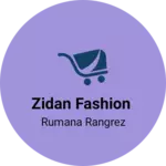 Business logo of Zidan fashion based out of Gandhi Nagar