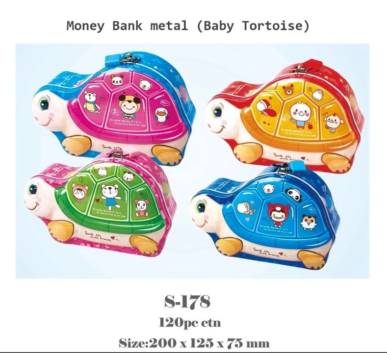 TORTOISE MONEY BANK METAL uploaded by TAAJ  on 10/12/2022