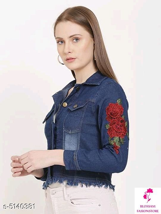   Fabric: Denim Sleeve Length: Long Sleeves Pattern: Varia uploaded by business on 1/8/2021
