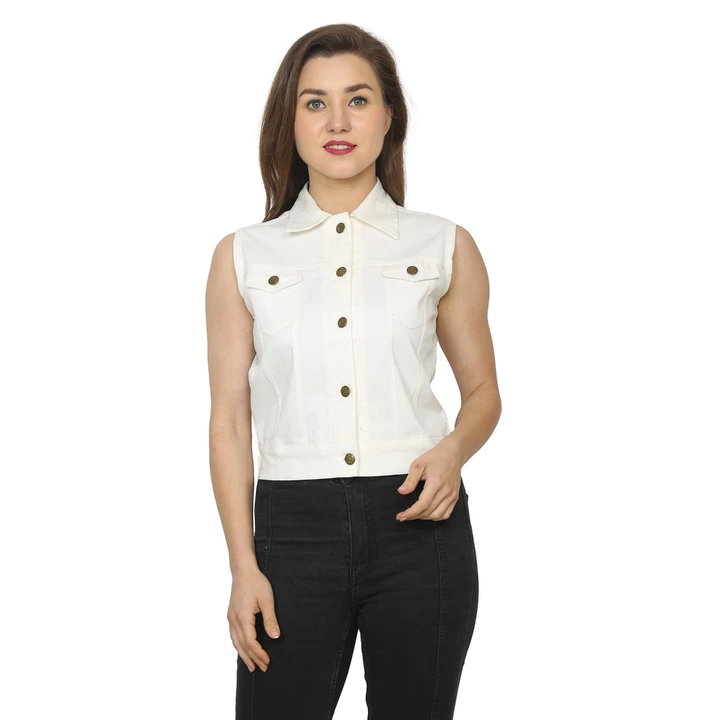 Product image of Women cotton sleeveless jacket, price: Rs. 195, ID: women-cotton-sleeveless-jacket-52cbf583