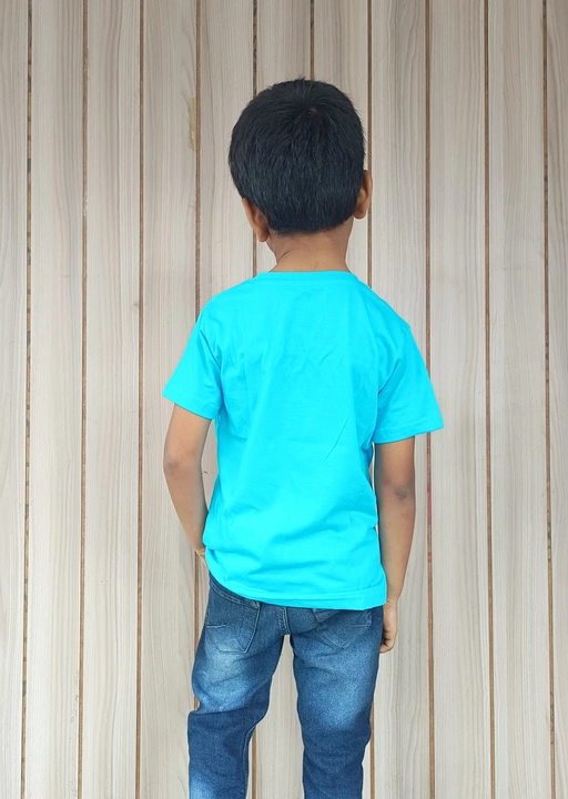 Product image of Boys plain half sleeve , price: Rs. 150, ID: boys-plain-half-sleeve-83d5a572