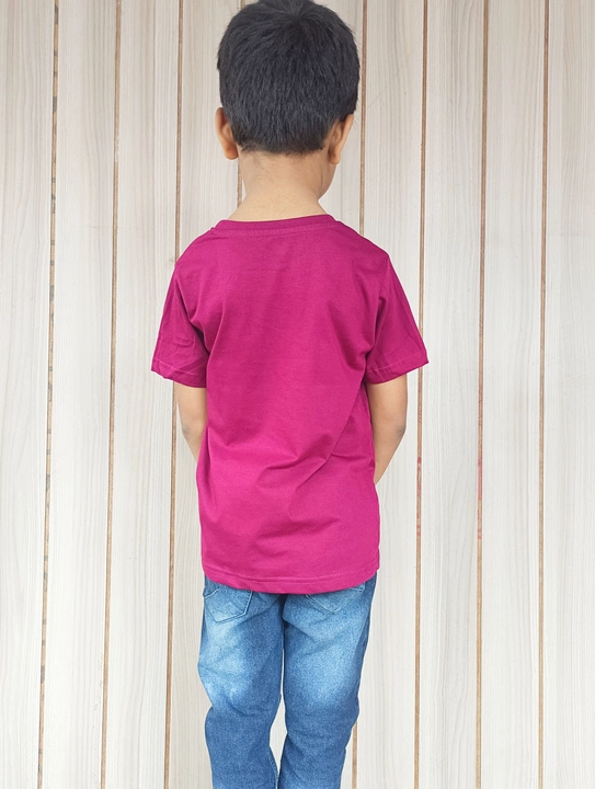 Product image of Boys plain half sleeve , price: Rs. 150, ID: boys-plain-half-sleeve-5e47b868