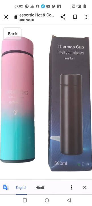 Post image I want 300 pieces of Temperature led cloler water bottle  at a total order value of 55000. Please send me price if you have this available.