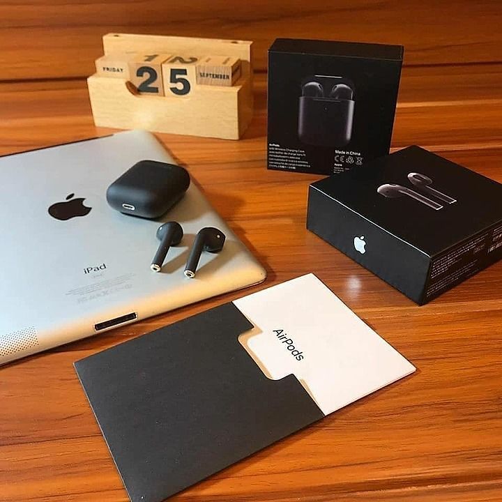 Matte black airpods2 uploaded by Elegant outfitt on 1/8/2021