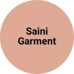Business logo of Saini garment