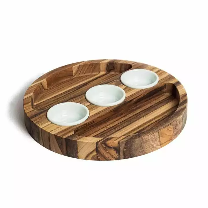 Wooden attractive tray uploaded by business on 10/13/2022