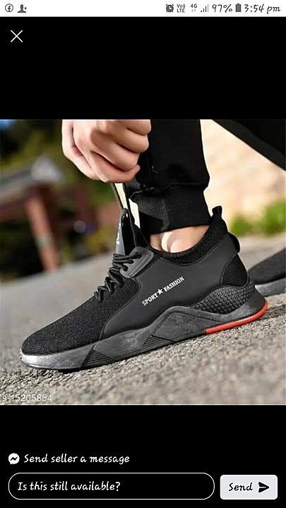 Men best stylish and fahionable sport shoes uploaded by Buyon on 1/8/2021