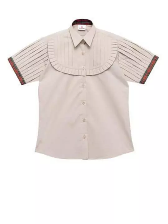 Dav school uniform shirt for girls uploaded by Akash enterprises  on 10/13/2022