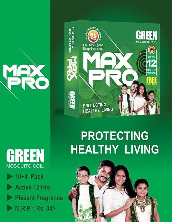 Maxpro Jumbo Active 12hr Coil (Green) uploaded by King Products & Traders on 1/8/2021